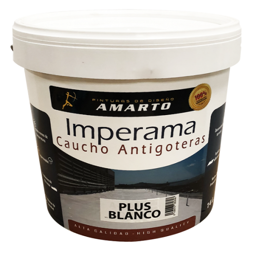 CAUCHO COLOR BLANCO 4L