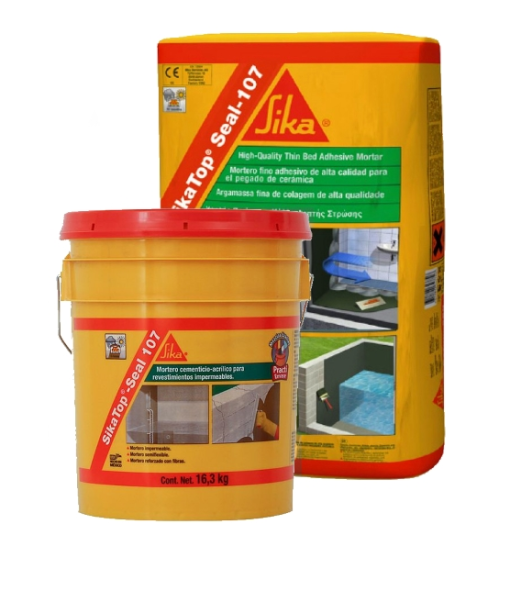 SIKA TOP SEAL MORTERO IMPERM 107 AGUA POTABLE 25KG